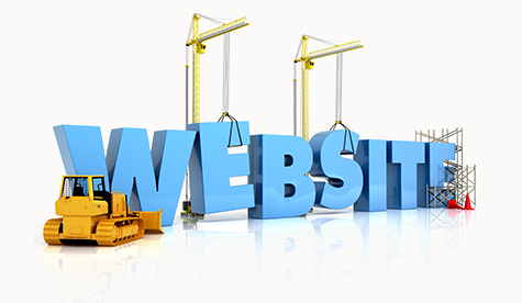 development of website