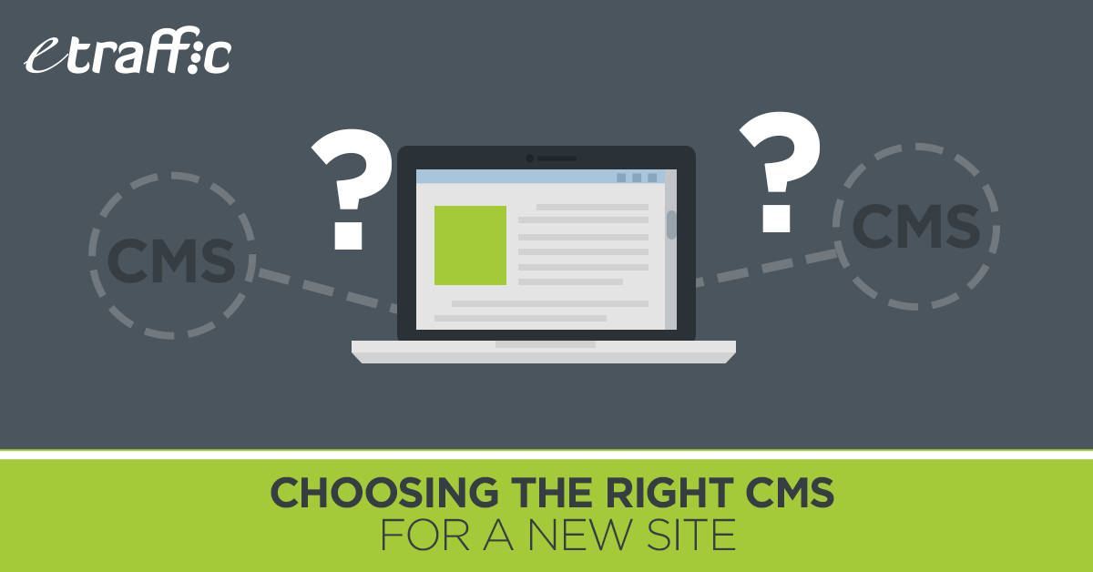 choosing the right cms for a new website